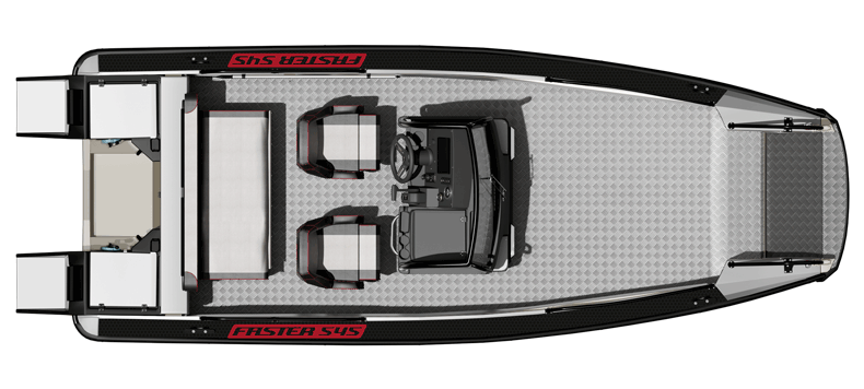 25YM Faster 545 CC layout